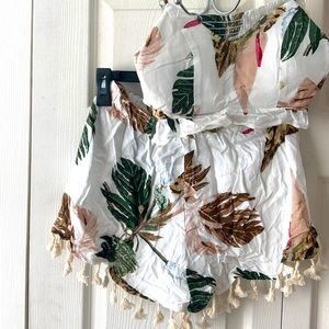 2 piece tropical set